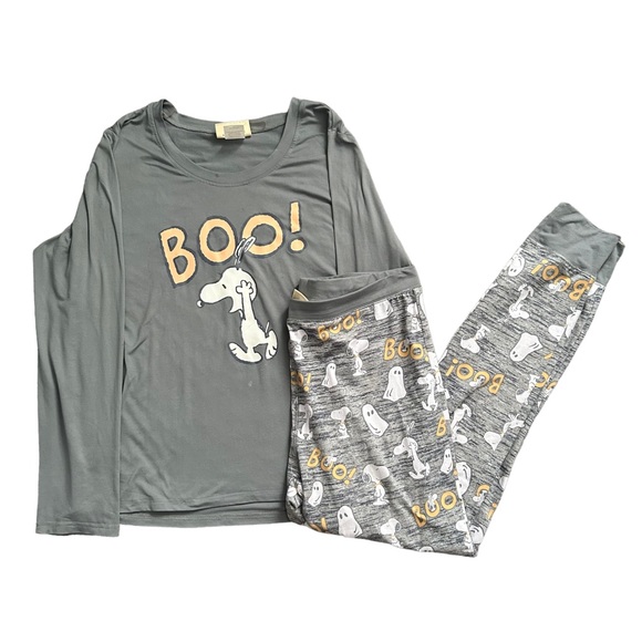 Peanuts Intimates & Sleepwear Peanuts Snoopy Halloween Pajama Set